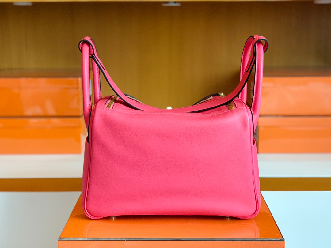 愛馬仕ld 30 HM LD 30cm 8w新唇膏粉 Rose Azalee Swift