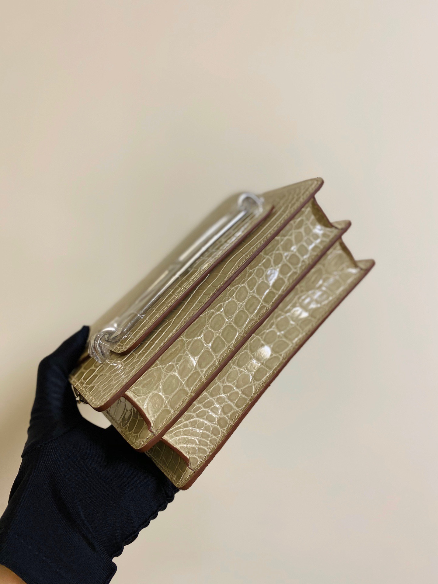 Saudi Arabia HM RL mini Crocodile leather