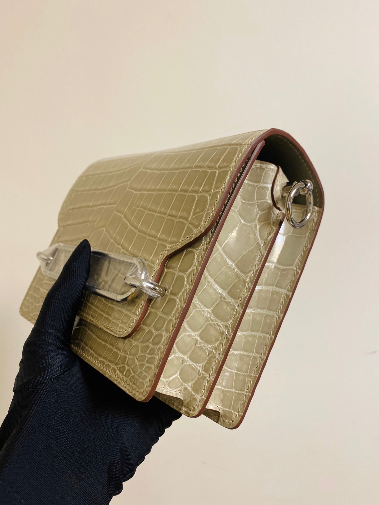 Saudi Arabia HM RL mini Crocodile leather-HaiLaBags Saudi Arabia HM RL mini Crocodile leather