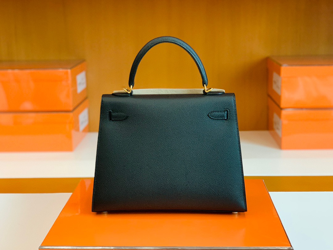Dubai Shop HM KL 25cm Epsom 89 Noir Black Color GHW
