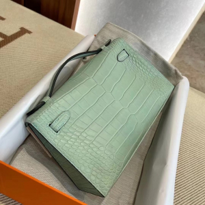 Cambridge UK Britain HM KL Pochette 6U Vert Dfau PHW美洲鳄鱼