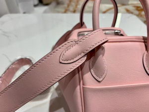 Saudi Arabia Riyadh HM LD mini Swift calfskin 3Q Rose Sakura 蜥蜴扣