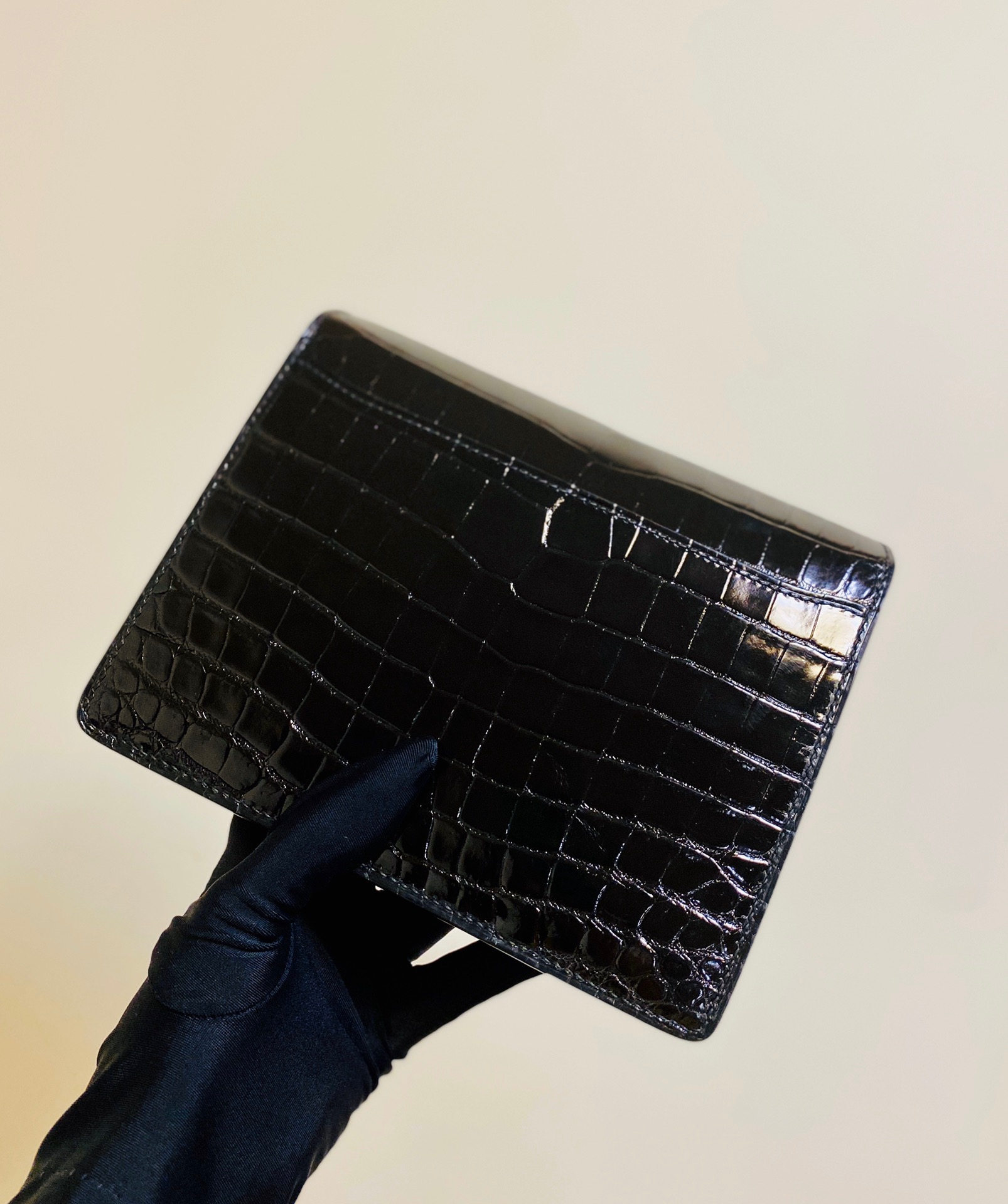 Saudi Arabia HM RL mini Crocodile leather