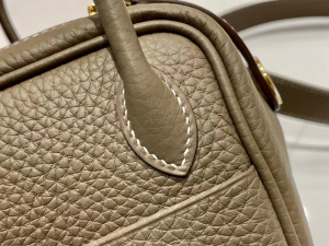 VIP一级品： Mini ld etoupe  togo皮  ck18 大象灰/金扣 现货 手工缝制 臻品鉴赏