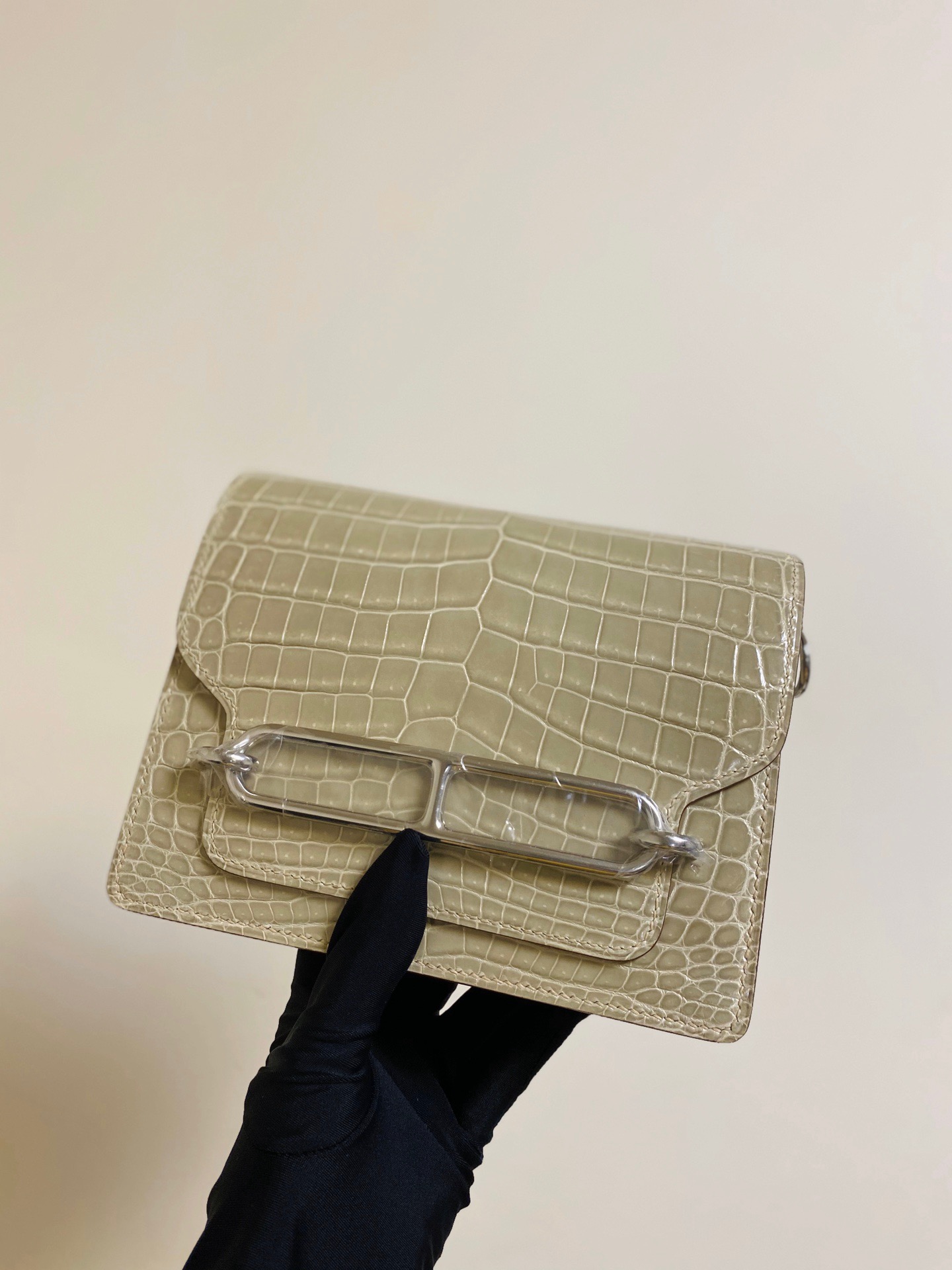 Saudi Arabia HM RL mini Crocodile leather