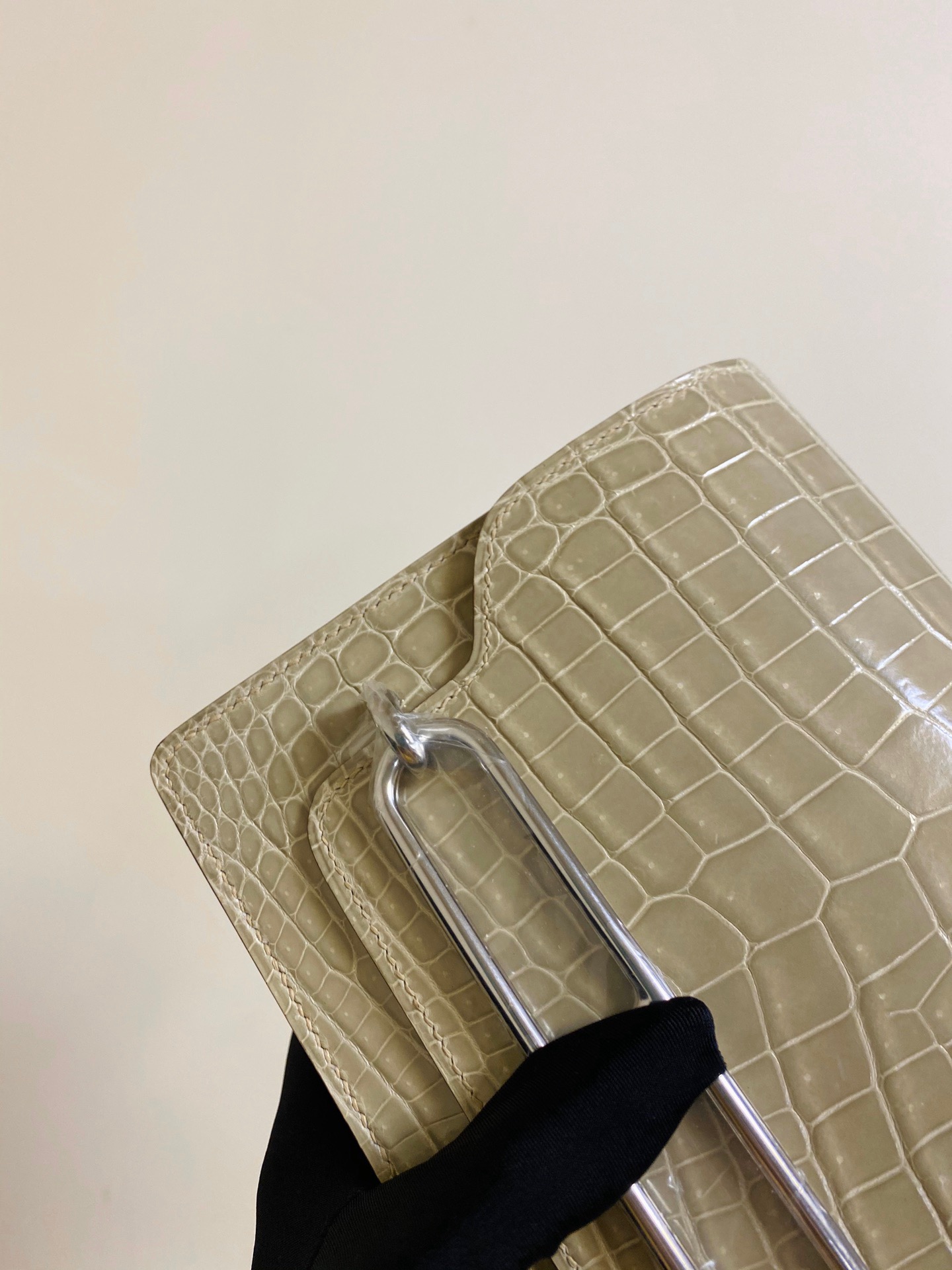 Saudi Arabia HM RL mini Crocodile leather