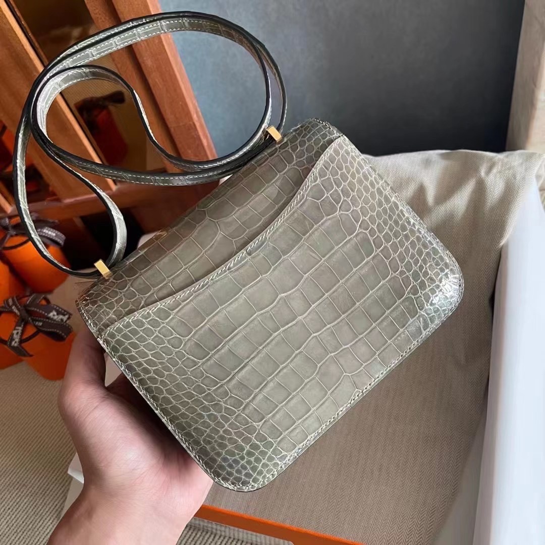 constance  19 亮面美洲  81斑鸠灰  金   现货秒发