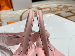 Saudi Arabia Riyadh HM LD mini Swift calfskin 3Q Rose Sakura 蜥蜴扣