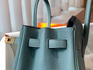 Expo Dubai 2020 HM VIP一级品 BK25cm togo 皮 7G bleu ciel 天青色/金扣