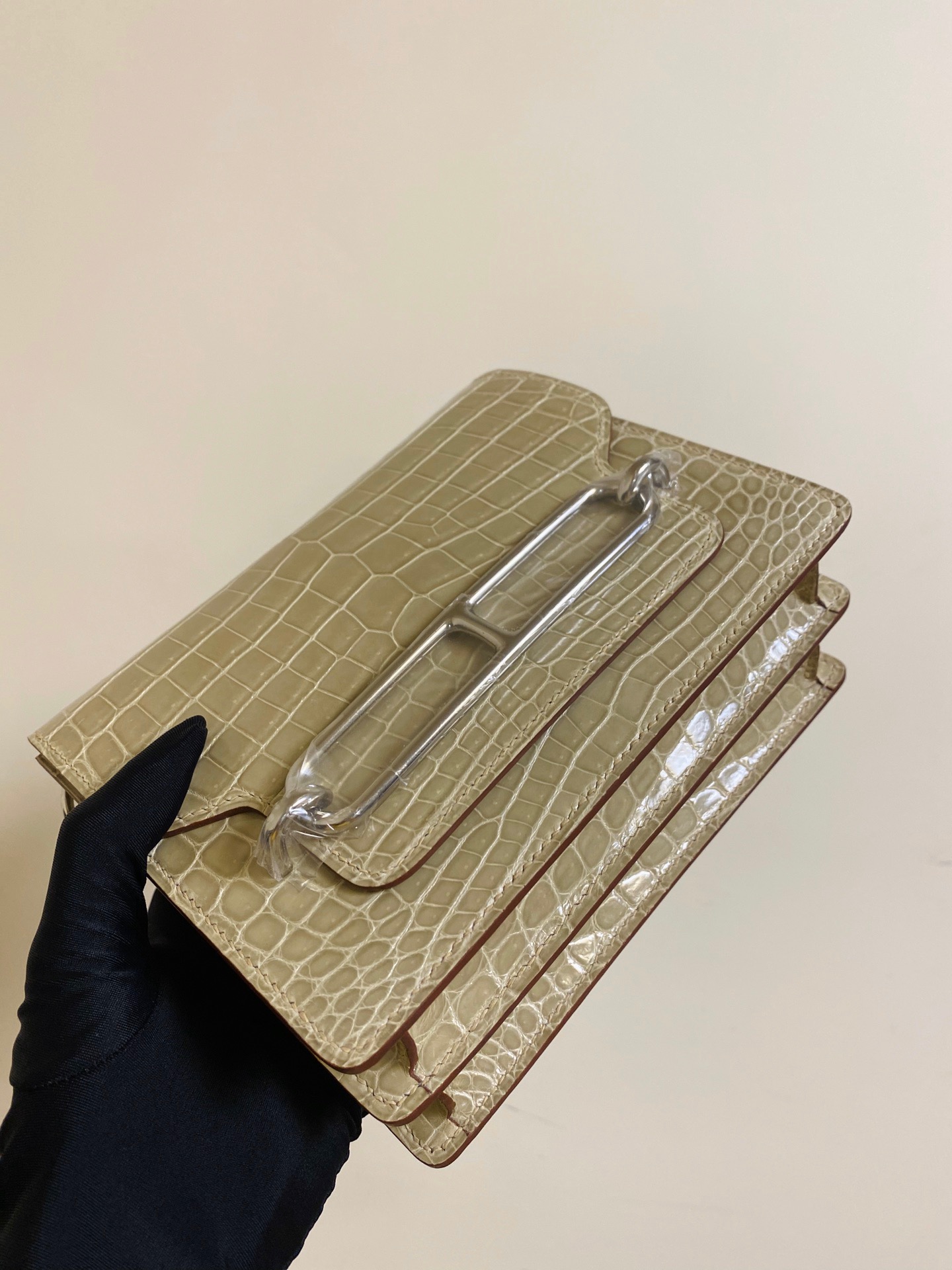 Saudi Arabia HM RL mini Crocodile leather