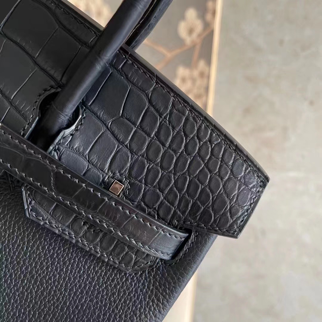 Qatar Kuwait Hermès BK Touch Matte 25cm 89 Noir