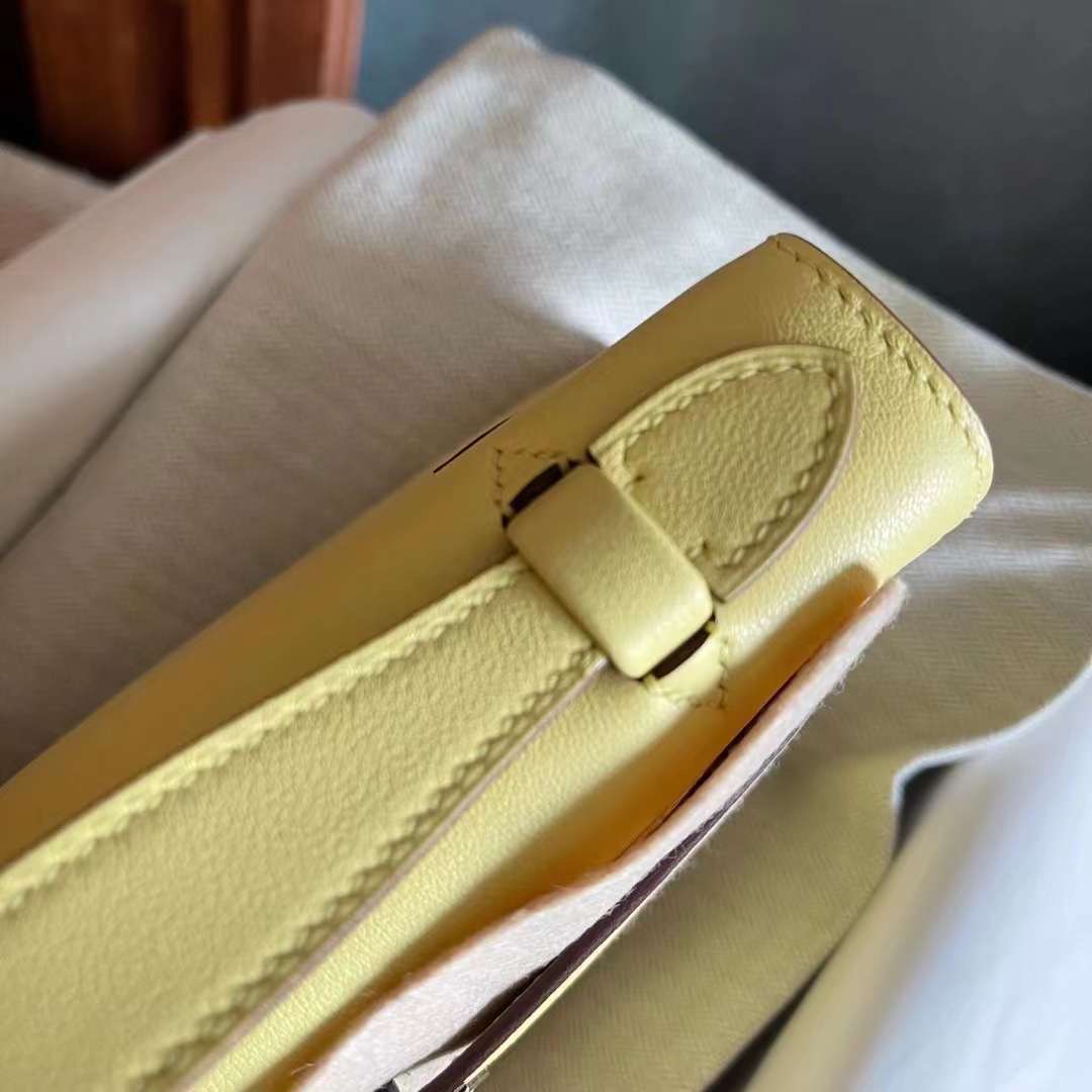 KL pochette swift 1Z小鸡黄  银