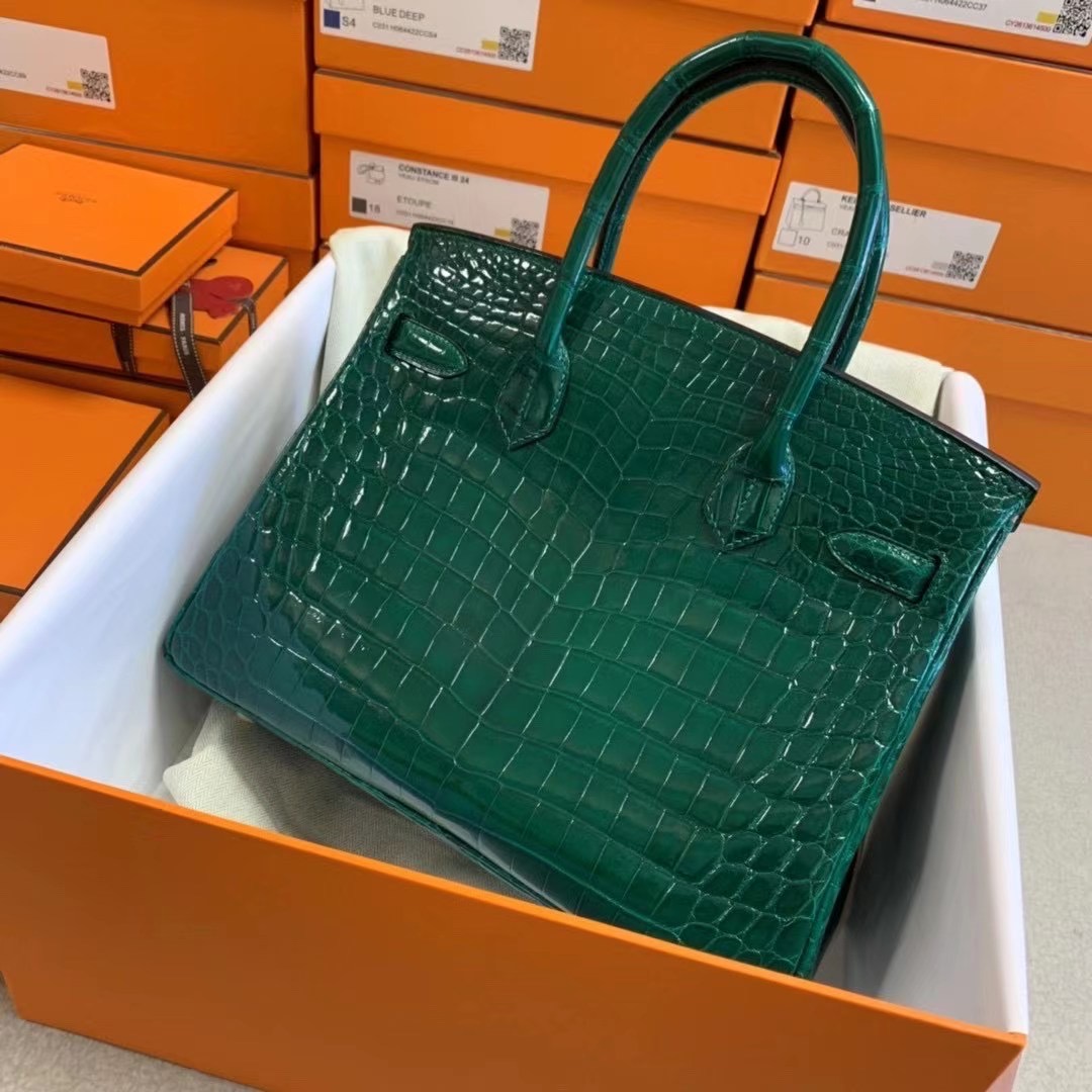 BK 30 Nile crocodile emerald green