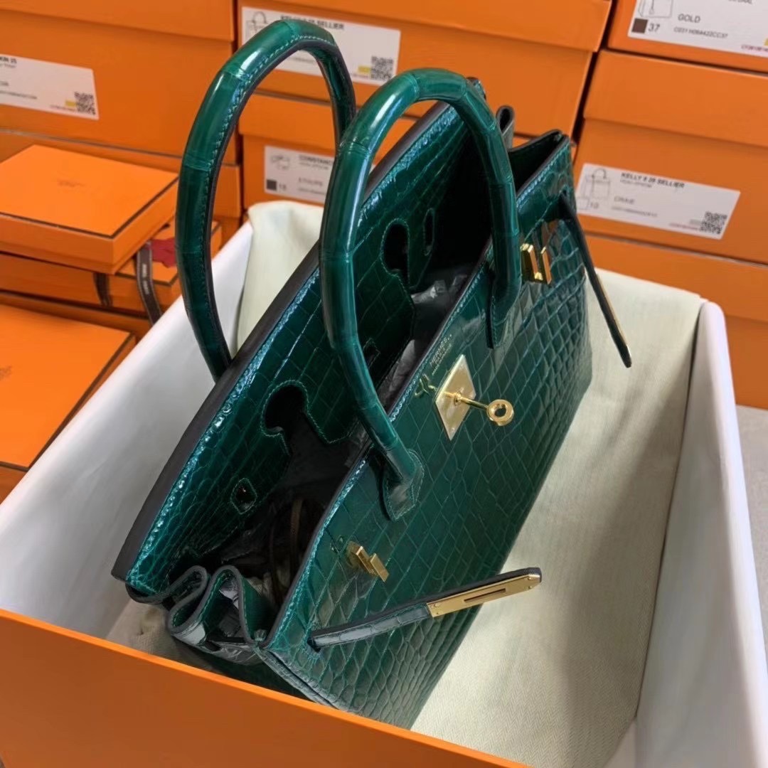 BK 30 Nile crocodile emerald green