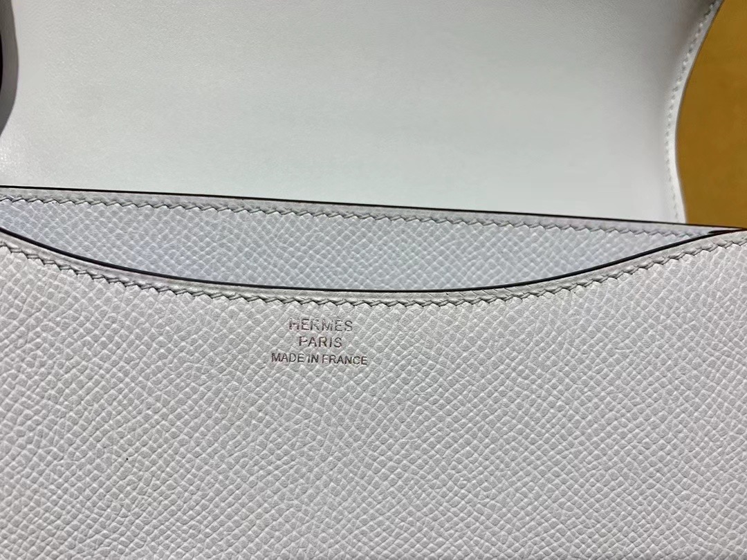 VIP一级品 constance 19cm EP 08 Blue pale圣杯蓝/银扣 手工缝制 臻品鉴赏