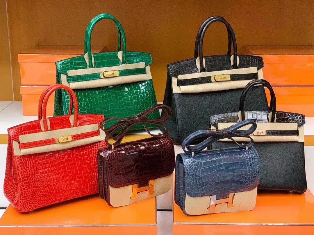 Hong Kong Factory Custom HM Crocodile Leather