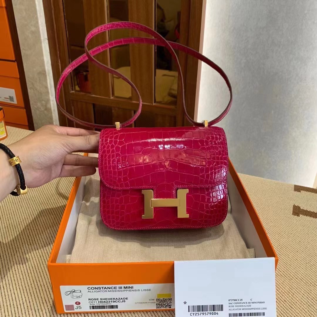 HM Constance 19cm J5 Rose sheheraradez 天方夜谭粉紫 美洲鳄鱼