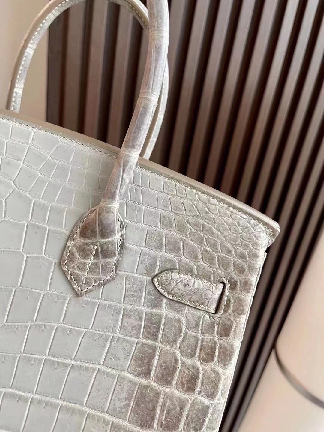 HONG KONG HERMES BIRKIN 30 8D gray Himalayan PHW, the pursuit of gray Himalaya