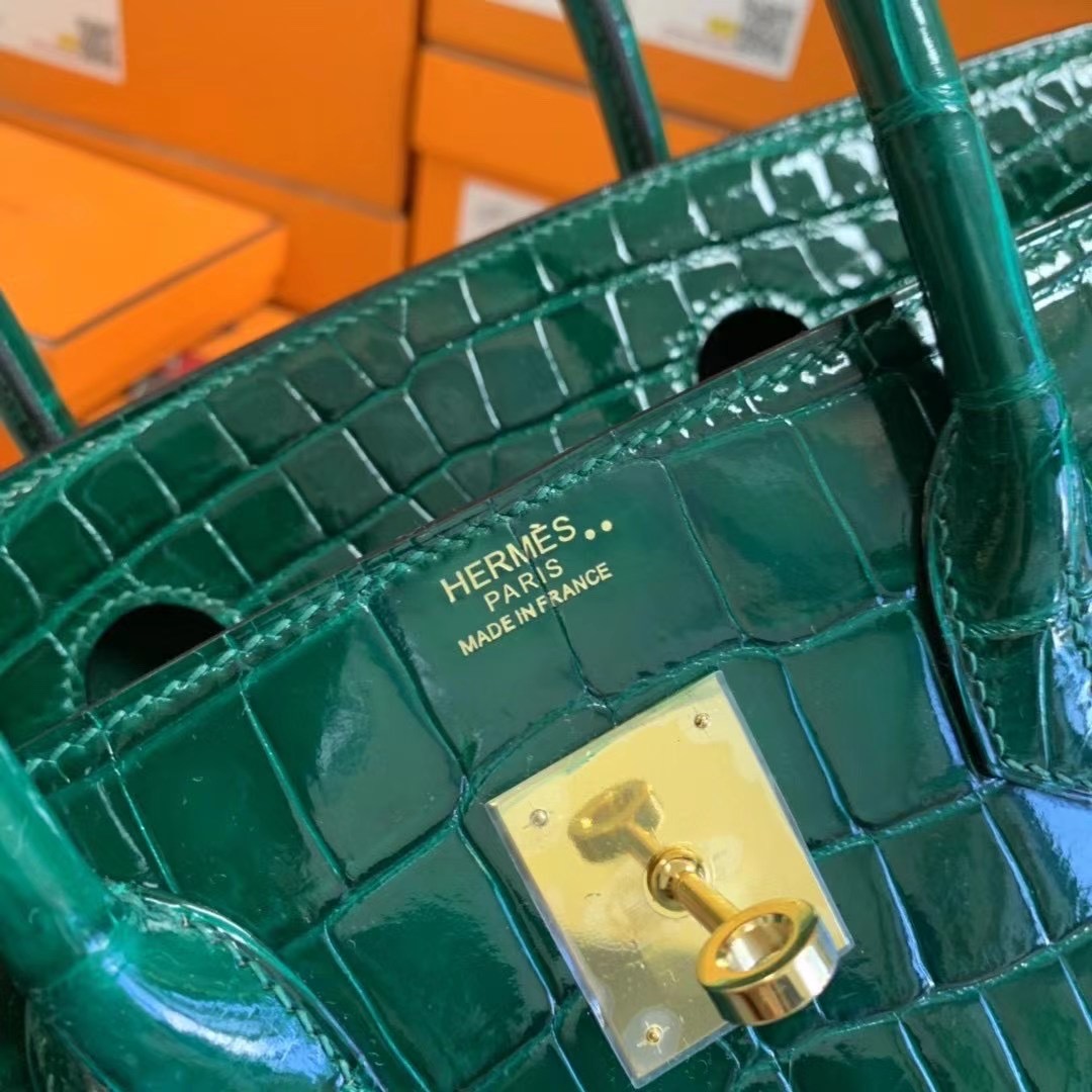 BK 30 Nile crocodile emerald green