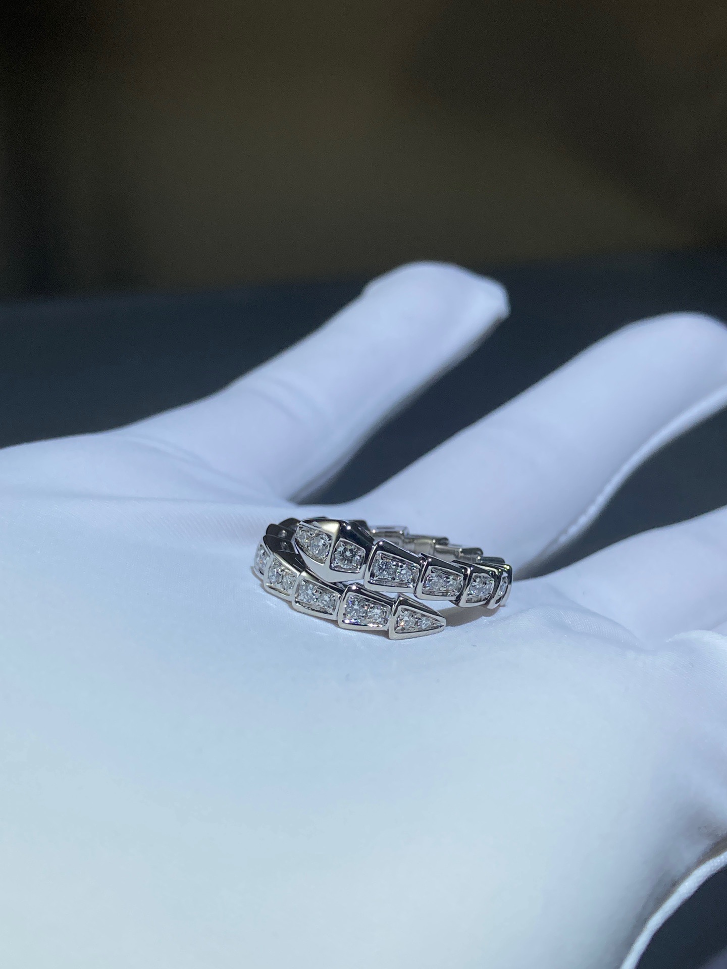 SERPENTI VIPER RING BVLGARI