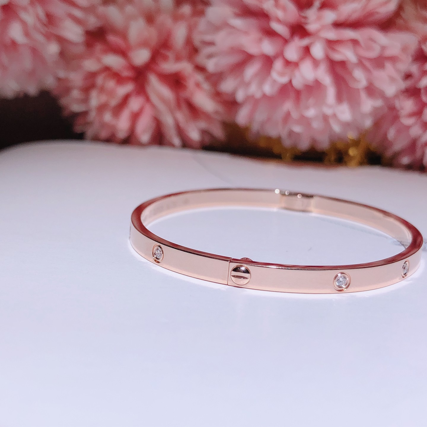 LOVE BRACELET SMALL MODEL 10 DIAMONDS