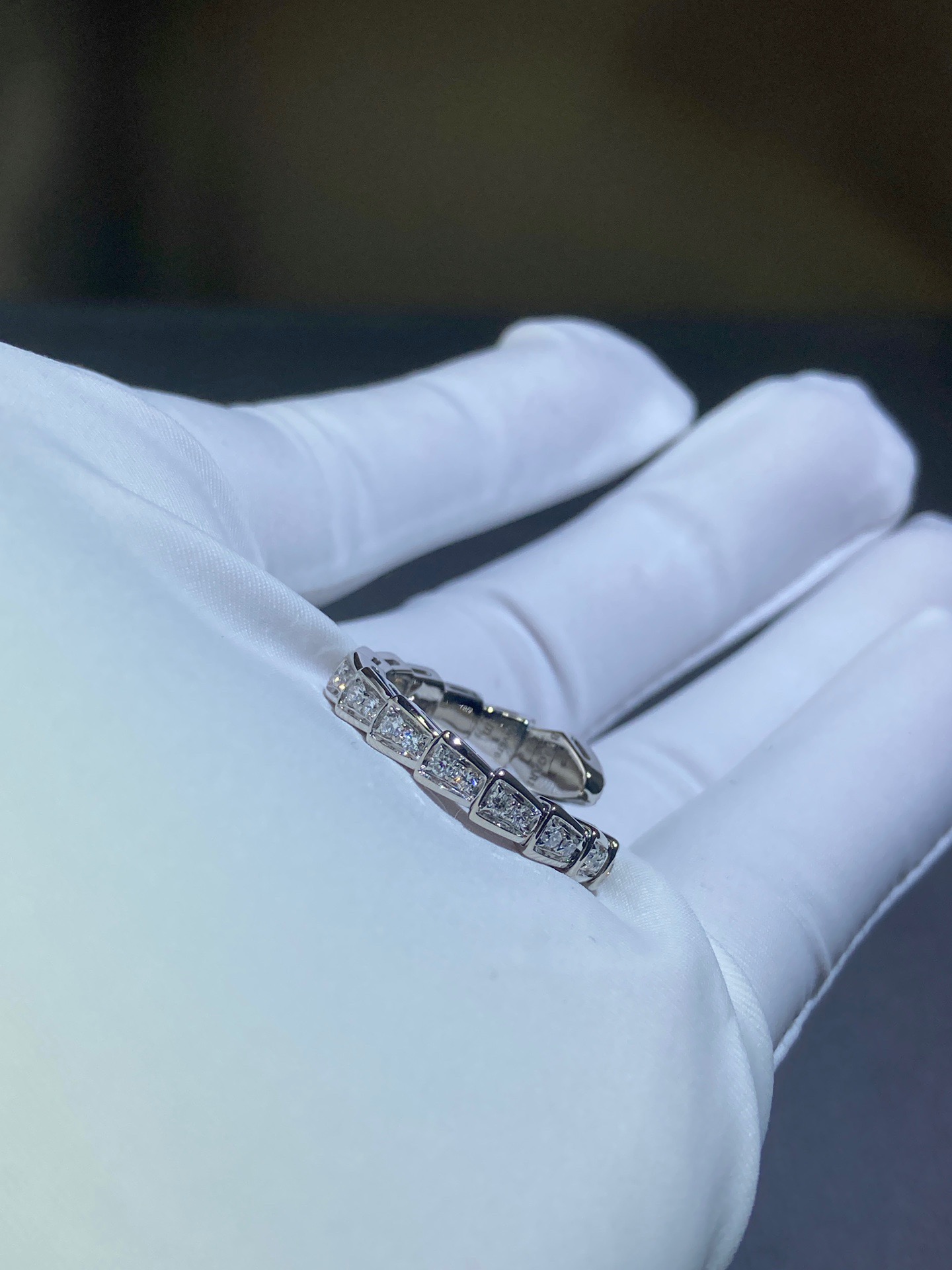 SERPENTI VIPER RING BVLGARI