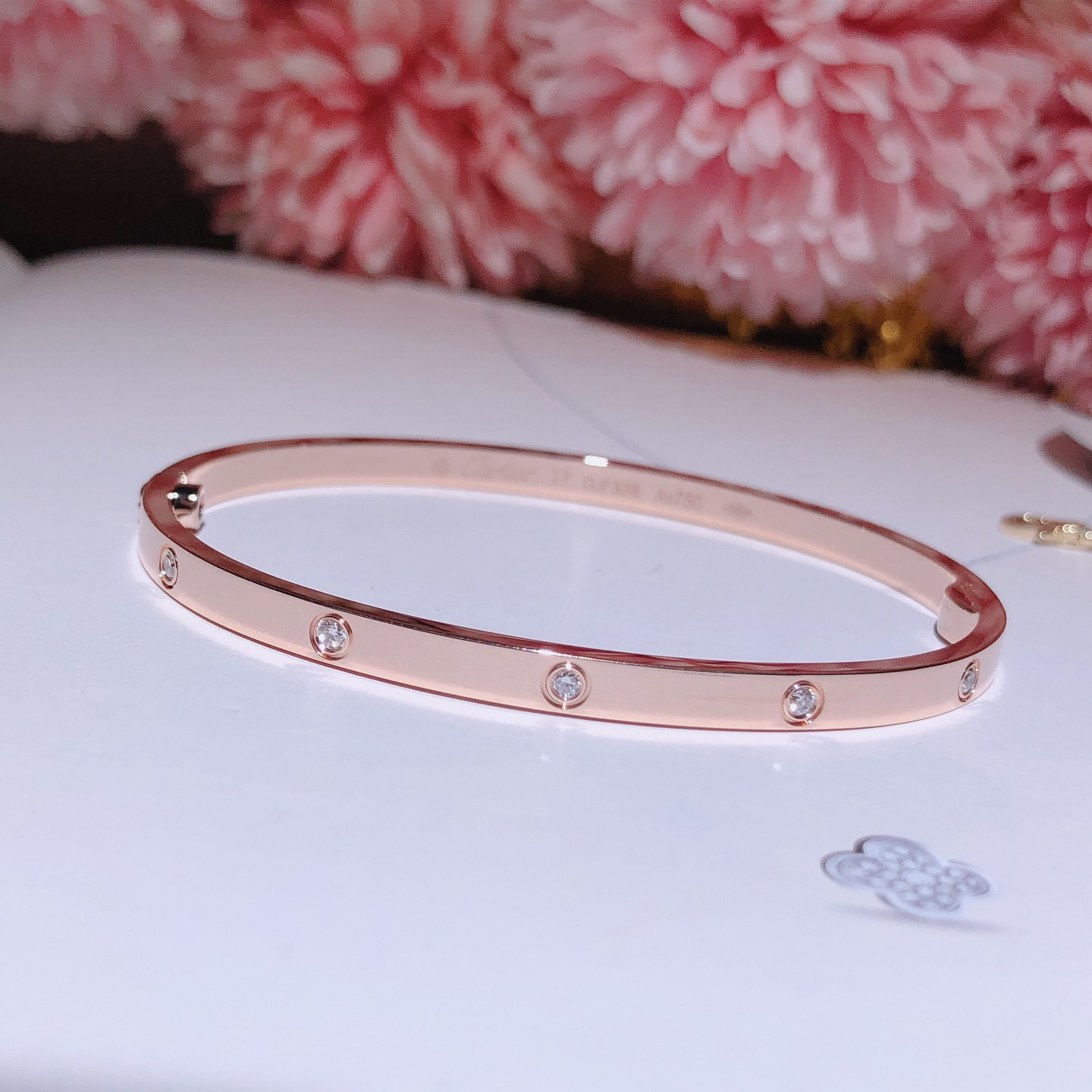 LOVE BRACELET SMALL MODEL 10 DIAMONDS