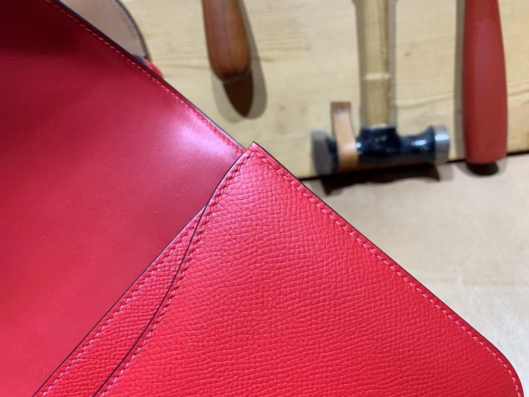 VIP一级品 constance 19cm EP rouge casaque q5国旗红 手工缝制 臻品鉴赏