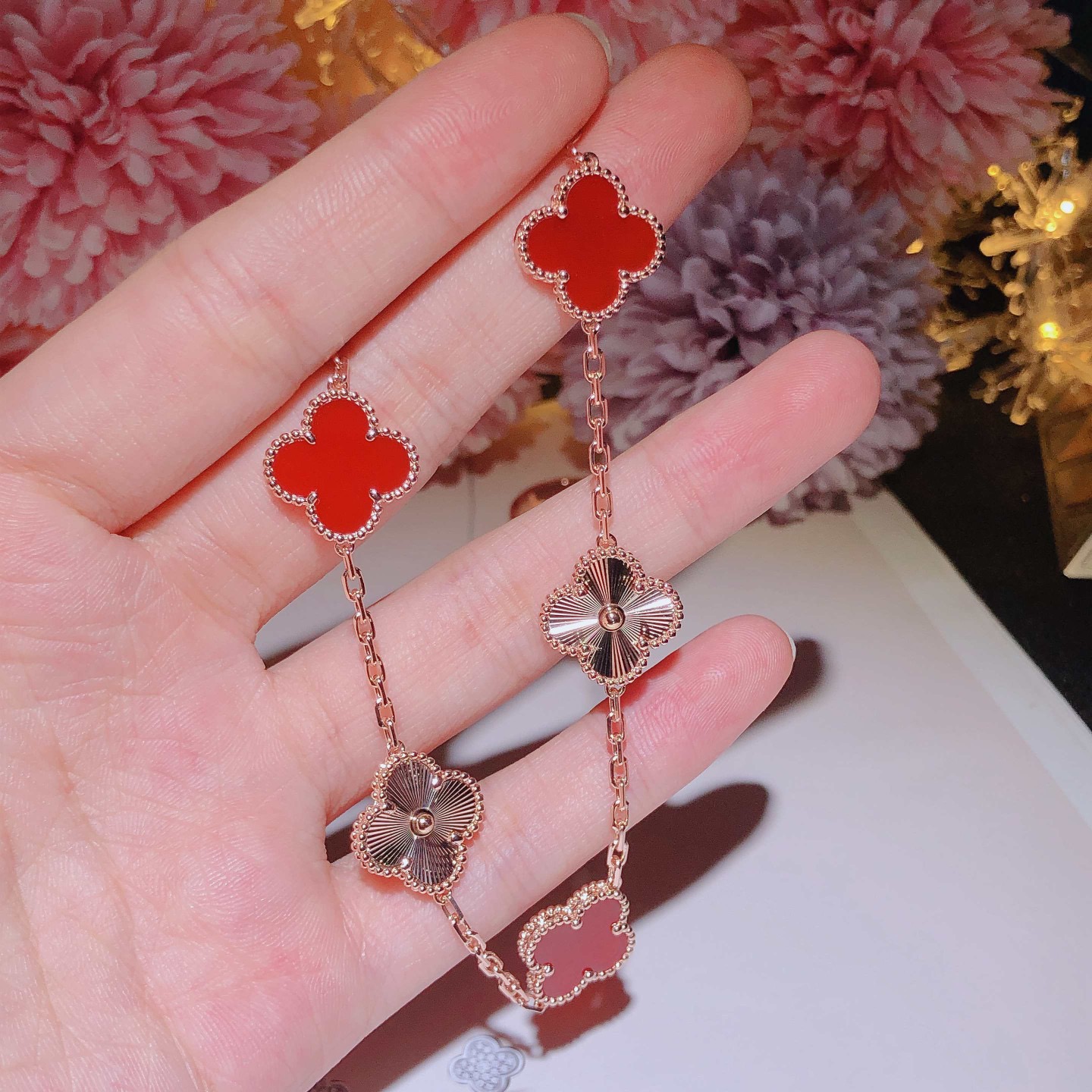 Kuwait Shop Vintage Alhambra bracelet, 5 motifs