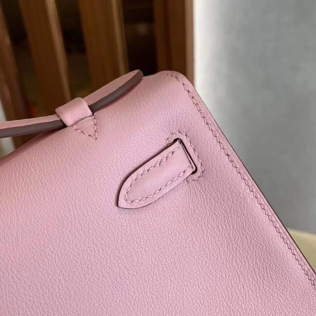 KL pochette swift 3Q粉  银