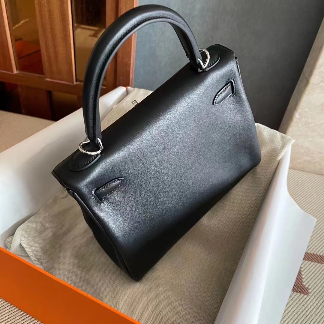Australia HM KL 25cm Swift Leather CC 89 Noir 黑色