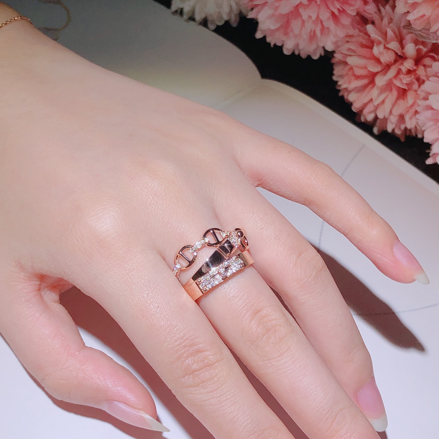 HM Rings 18k Gold with Diamond
