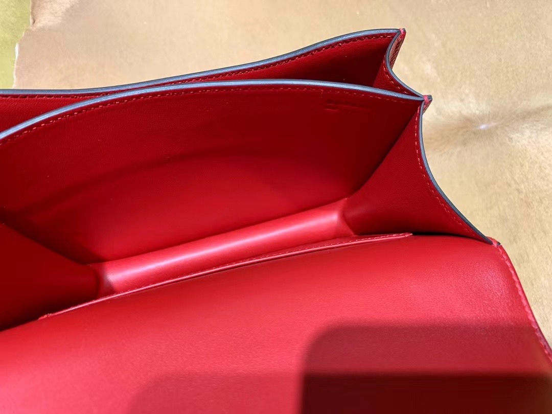 VIP一级品 constance 19cm EP rouge casaque q5国旗红 手工缝制 臻品鉴赏