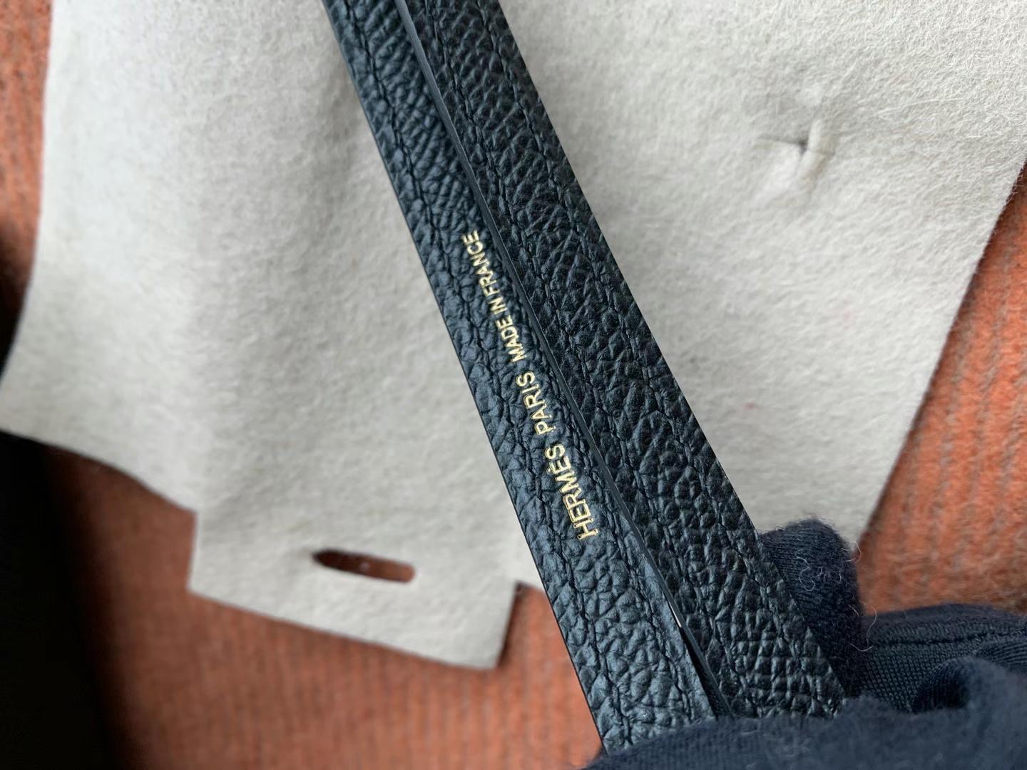 Qatar shop HM Mini KL 2 Epsom Leather 89 Noir
