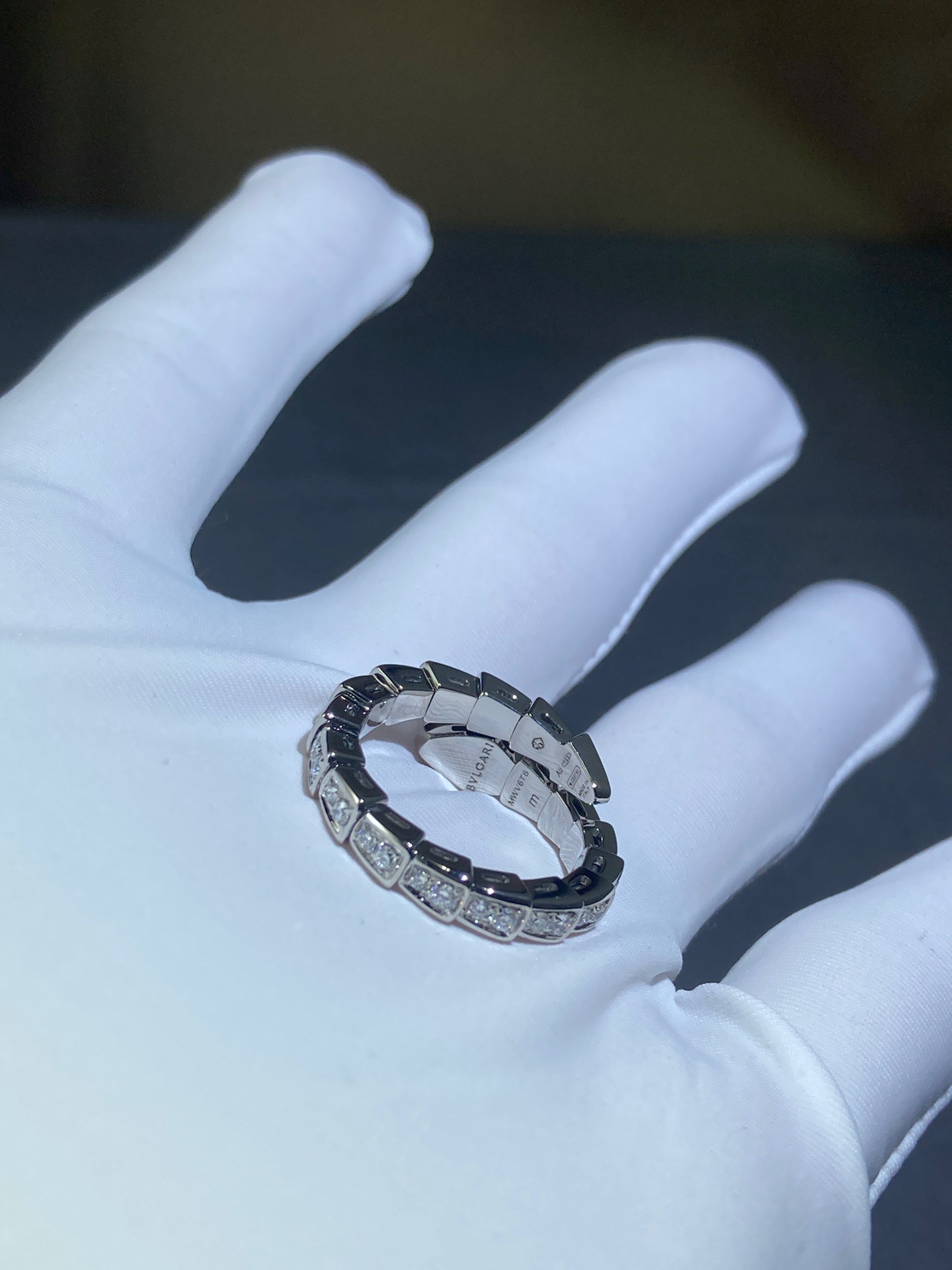 SERPENTI VIPER RING BVLGARI
