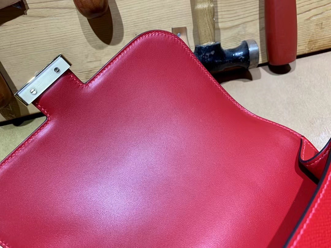 VIP一级品 constance 19cm EP rouge casaque q5国旗红 手工缝制 臻品鉴赏