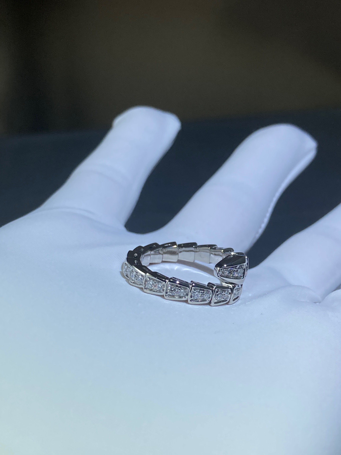 SERPENTI VIPER RING BVLGARI