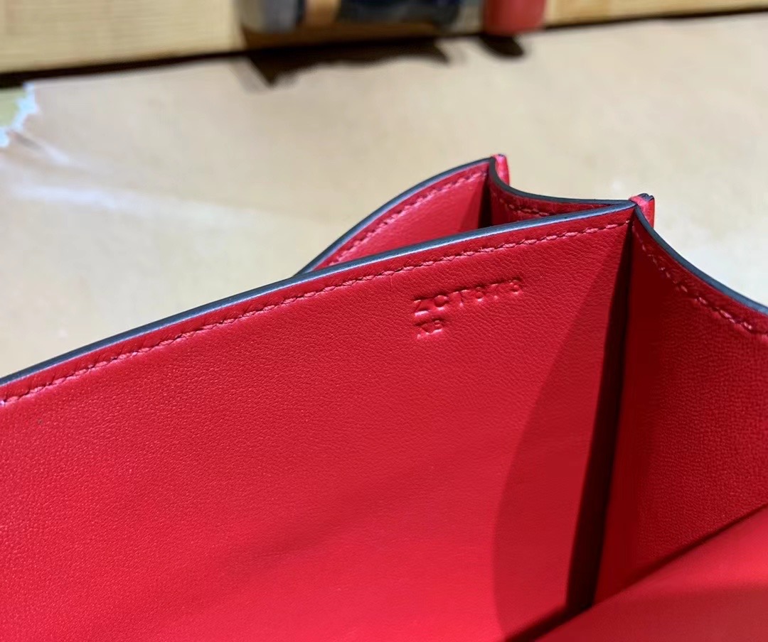 VIP一级品 constance 19cm EP rouge casaque q5国旗红 手工缝制 臻品鉴赏
