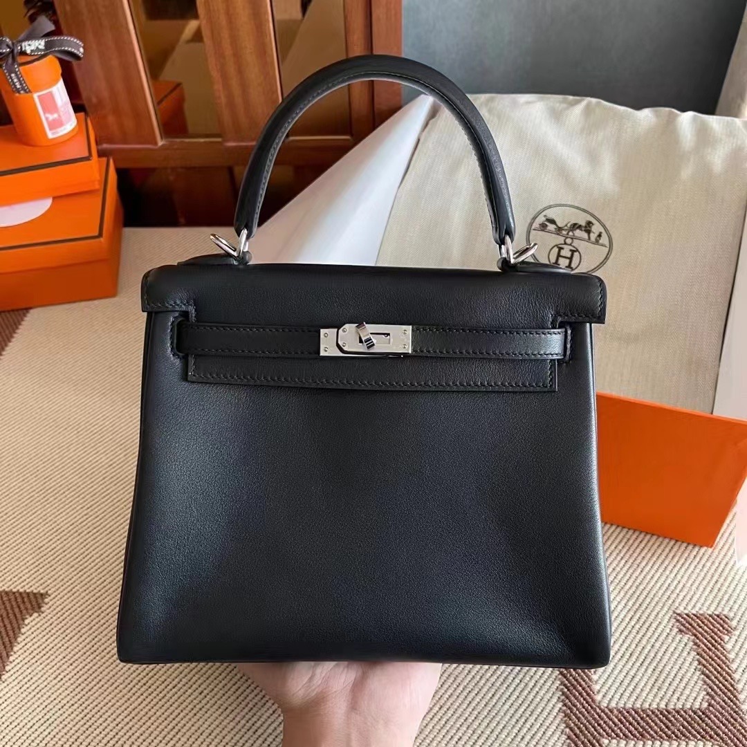 Australia HM KL 25cm Swift Leather CC 89 Noir 黑色