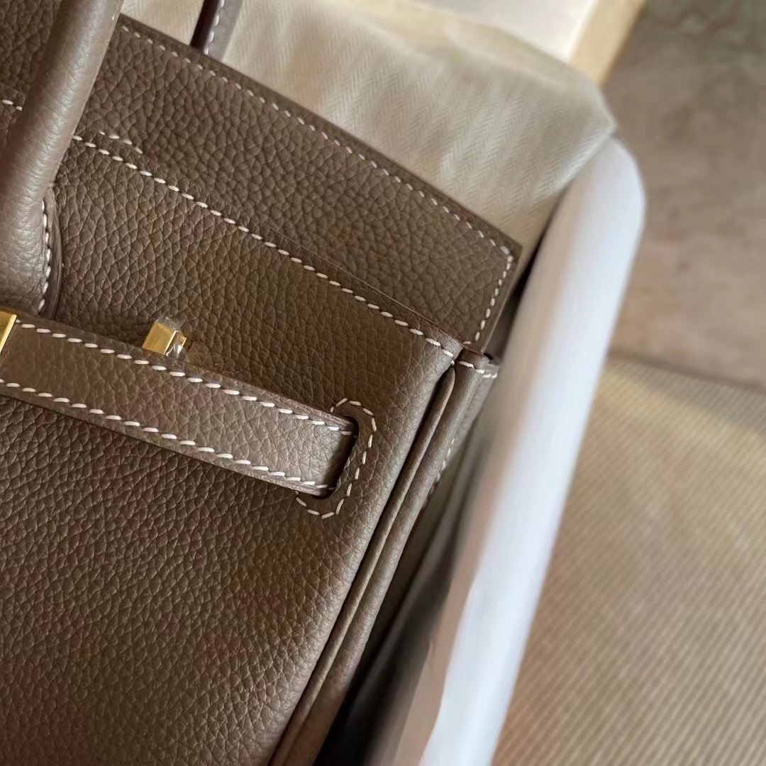 Canada HM BK 25cm Togo Leather 18 大象灰 Etoupe