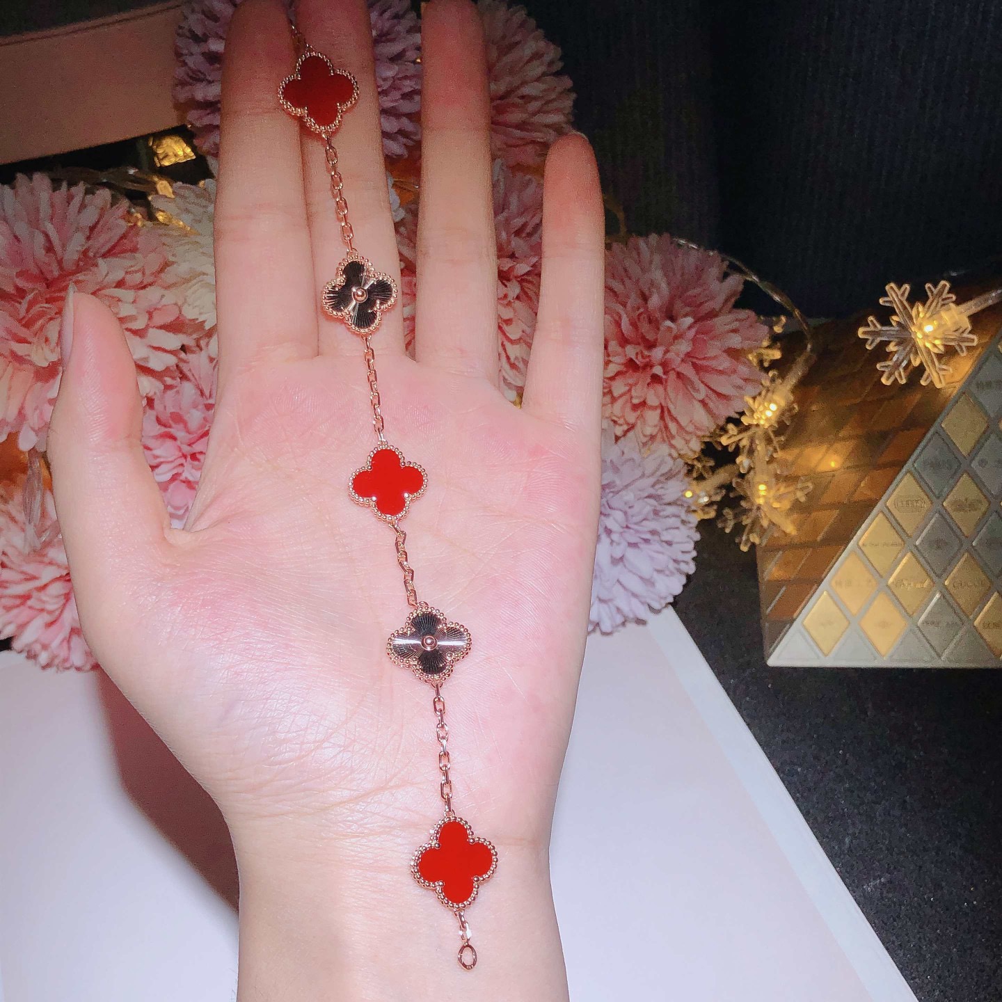 Kuwait Shop Vintage Alhambra bracelet, 5 motifs
