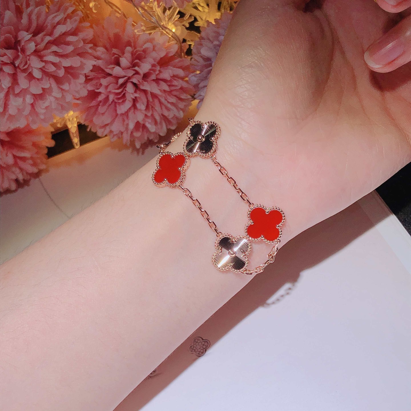 Kuwait Shop Vintage Alhambra bracelet, 5 motifs