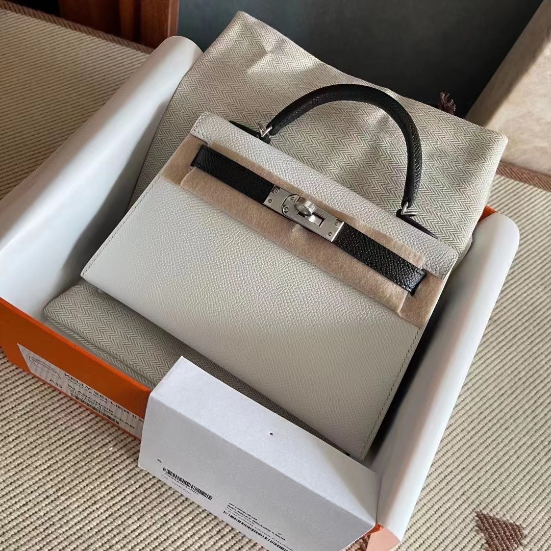 Hong Kong Factory HM KL Mini 2 HSS 01 Blanc 89 NoirEpsom