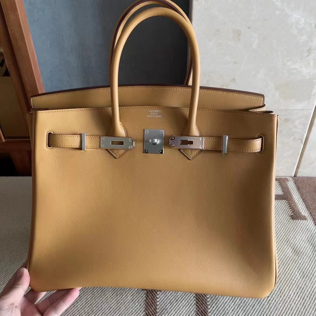 France HM BK  35 Swift  4B饼干色  银 Biscuit