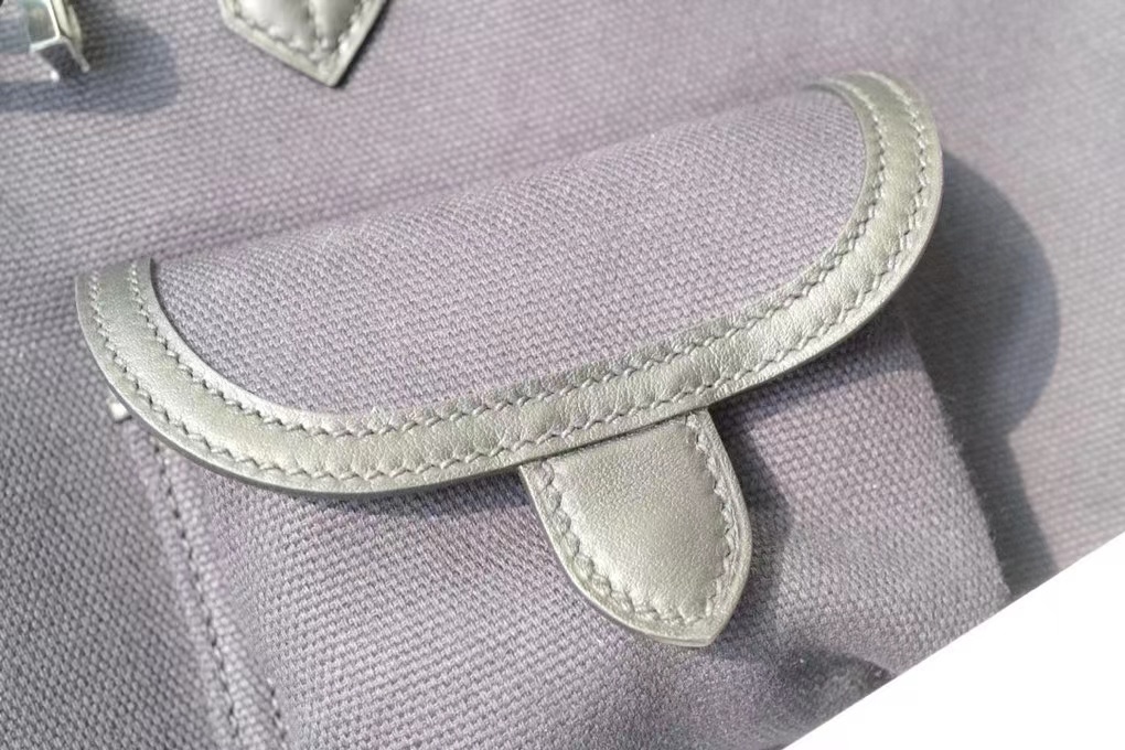 VIP一级品 BK 25cm cargo 布包 黑色/银扣 手工缝制