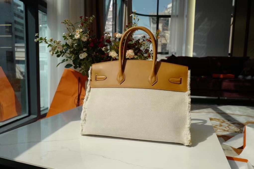 VIP一级品 HM BK 35cm fray芝麻色