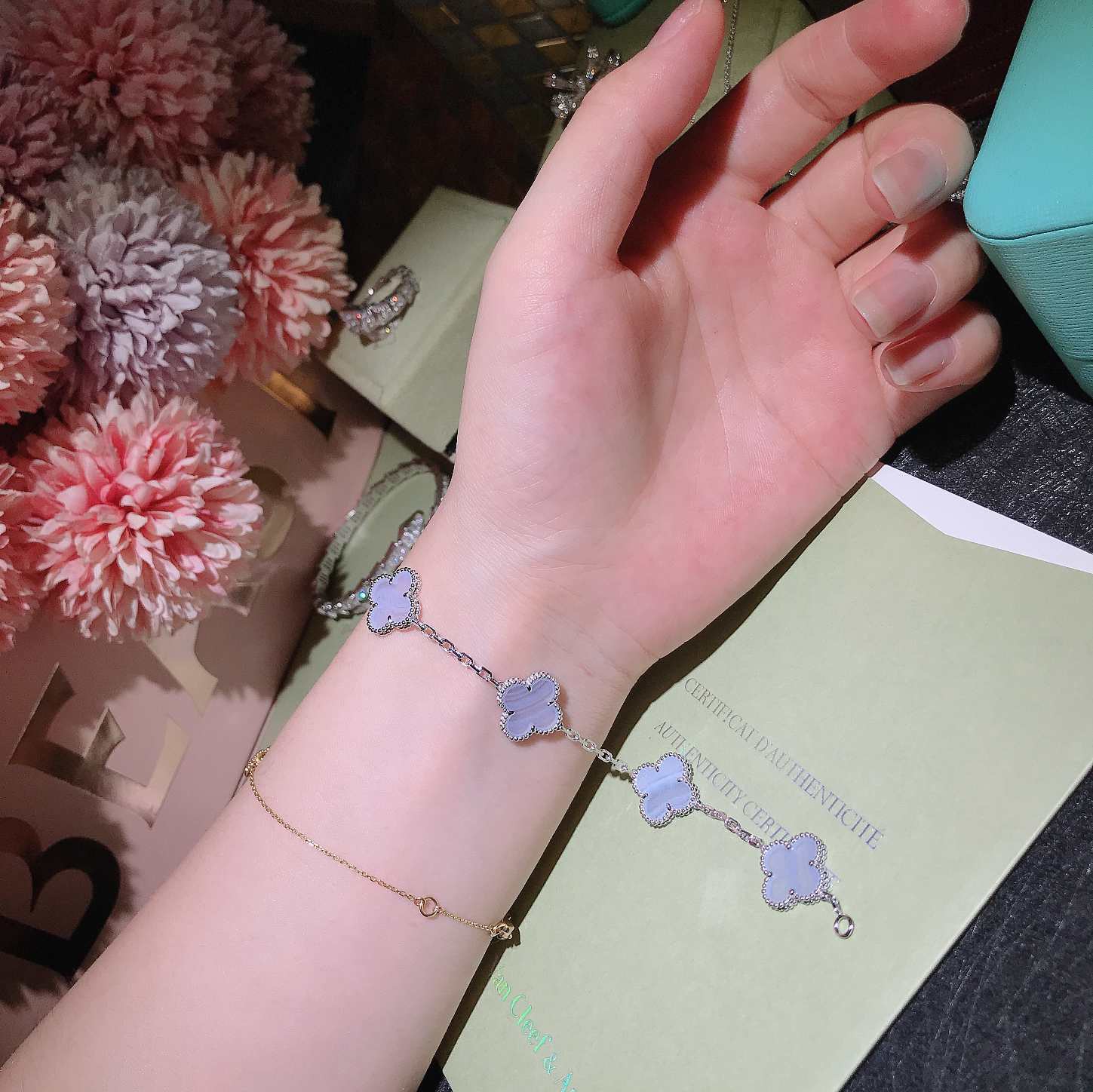 Van Cleef & Arpels Vintage Alhambra Bracelet 5 Motifs