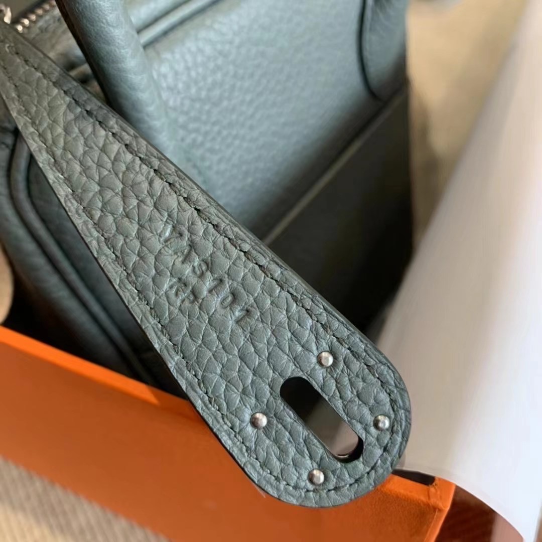 HM LD 26cm 63 Vert amande 杏仁绿 银扣