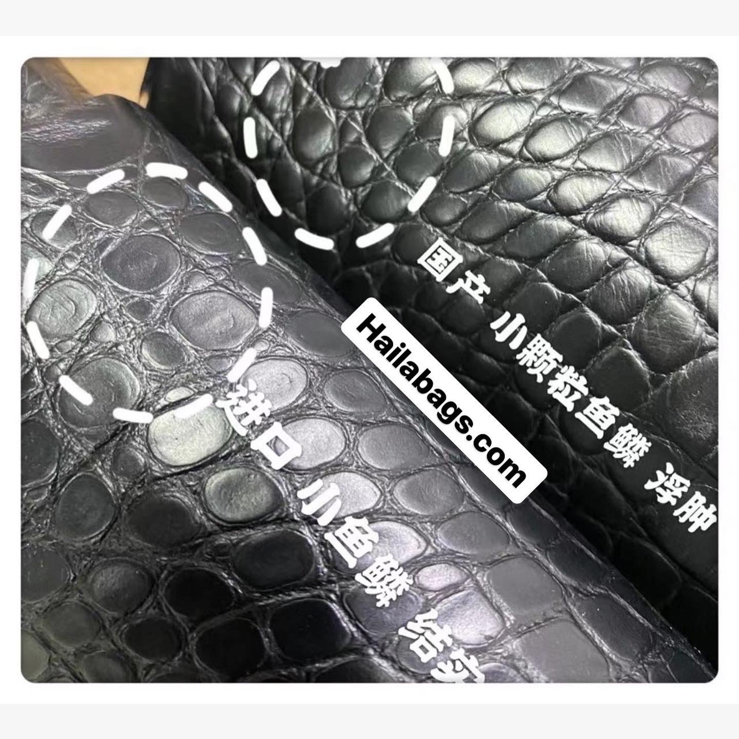 Crocodile leather from my factory