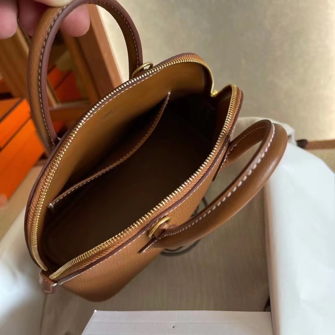 Dubai hm bolide mini  山羊皮  金棕  金 Gold color
